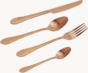 Set di 16 posate spazzolate Cucina, fatto a mano, 4 persone