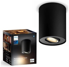 Philips - Faretto LED dimmerabile Hue PILLAR 1xGU10/4,2W/230V nero