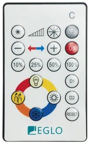 Eglo 97577 - Plafoniera LED dimmerabile SILERAS LED/21W/230V Ø 45 cm