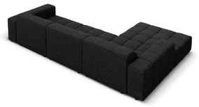 Divano angolare antracite (angolo sinistro) Chicago - Cosmopolitan Design