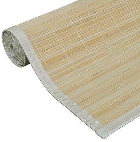 Tappeto Rettangolare in Bambù Naturale 120 x 180 cm