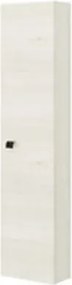 Colonna Bagno Sospesa Zaffiro H.136 Cm 1 Anta Rovere Ghiaccio