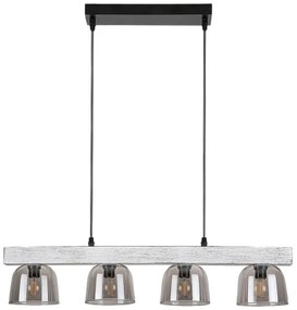 Rabalux 3120 - Lampadario su corda CARDAMON 4xE14/40W/230V