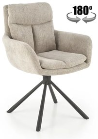 Sedia da pranzo HALSA, 1 pezzo, beige