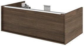 Mobile da bagno sospeso sotto lavabo L 90 x H 32 x P 48 cm betulla satinato, 1 cassetto SENSEA Neo