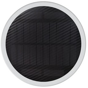 Paletto da giardino Solare Bianco 80cm con Sensore Mov. e Picchetto Colore Bianco Naturale 4.000K