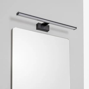 Brilagi - VESTRA LED Specchio da bagno con luce 12W/230V 60 cm IP44 Nero