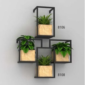 Vaso da fiori da parete 30x18 cm