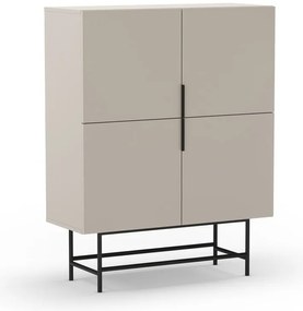 Mobile crema 100x128 cm Eldia - Marckeric