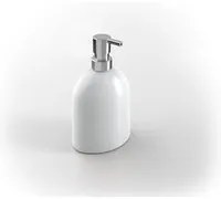 Dispenser Sapone da Appoggio Bianco in Porcellana Mod. Bird