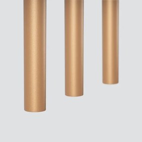 Sollux SL.1171 - Lampadario a sospensione con filo PASTELO 3xG9/8W/230V oro