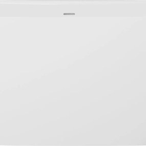 Vasca Lea ovale XL bianco lucido con troppo pieno L 81.3 x H 60 x P 180 cm