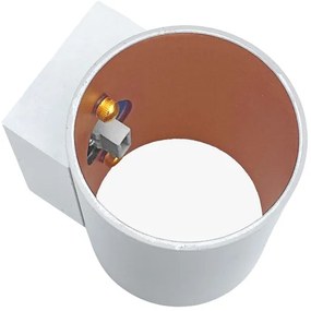 Applique SQUALLA TUBA 1xG9/50W/230V bianco/oro