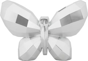 Vaso Butterfly Silver Cm 22,5X8X15