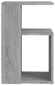 Tavolino da Salotto Grigio Sonoma 36x30x56 cm Legno Multistrato