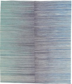 Kilim Tappeto orientale 290 x 250 Blu (Afghanistan) Annodato A Mano