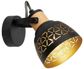 Prezent 27522 - Faretto MESCALA 1xE14/40W/230V nero