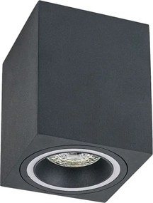 Rabalux 71164 - Faretto KOBALD 1xGU10/25W/230V quadrato antracite