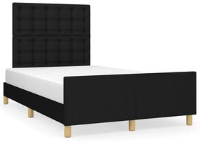 Giroletto Senza Materasso Nero 120x190 Cm İn Tessuto /