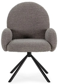 Poltrona grigia Dario - Marckeric