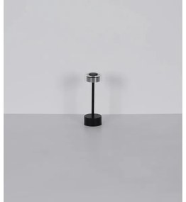 Globo 21026S - Lampada da tavolo LED dimmerabile SHIRA LED/2,5W/3,7V 2700/4000/6500K nero