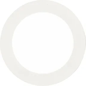 Plafoniera bianca 22,5 cm incl. LED dimmerabile a 3 livelli IP44 - Steve