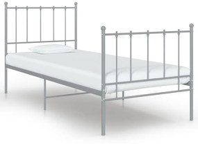 Giroletto grigio in metallo 100x200 cm