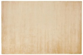 Tappeto viscosa beige sabbia 160 x 230 cm GESI II Beliani