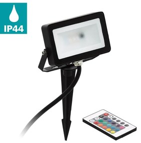 Eglo 98185 - Riflettore LED RGB FAEDO 4 LED/10W/230V + telecomando