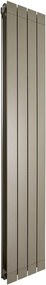 Radiatore acqua calda PRODIGE SUPERIOR in alluminio, 4 elementi, interasse 1800 mm, bronze