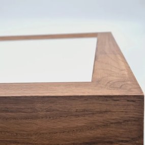 Brilagi - Lampada da bagno a LED WOODY FRAME LED/50W/230V 60x60 IP44 rovere ciliegio