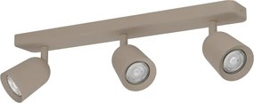 Eglo 902345 - Faretto CAMALDOLI 3xGU10/10W/230V beige