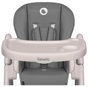 Lionelo - Sedia da pranzo per bambini ZANNA grigio