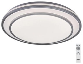 Rabalux 2131 - Plafoniera LED dimmerabile LUPITA LED/40W/230V argento + telecomando