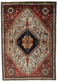 Gabbeh Tappeto persiano 120x170 Beige (Iran) Annodato A Mano