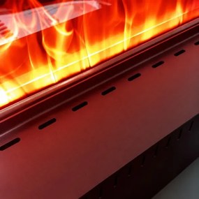 Camino elettrico a Vapore Acqueo 3D APP bruciatore inserto da incasso L 150 VAPOR150