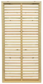 Pannello frangivista in legno Julian L 90 x H 180 cm, spessore 58 mm
