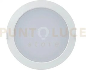 Incasso led horus bianco 20w 2600lm 4000k ip40 20x6cm