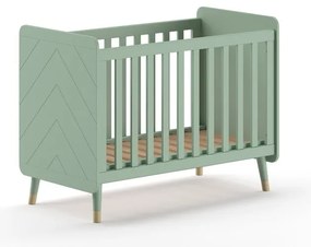 Culla in legno di pino color petrolio 60x120 cm BILLY - Vipack