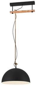 Eglo 43396 - Lampadario a sospensione con filo HODSOLL 1xE27/40W/230V