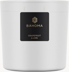 Candela profumata fatta a mano a tre stoppini Grapefruit & Lime (pompelmo, lime, gardenia & patchouli)
