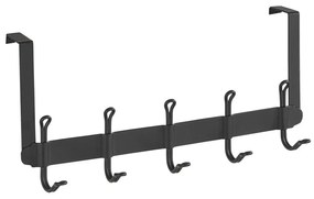 Appendiabiti in metallo nero 37 cm Nostalgia - Wenko