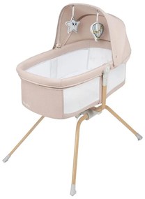 Lionelo - Lettino da viaggio MALIN EVO Beige naturale
