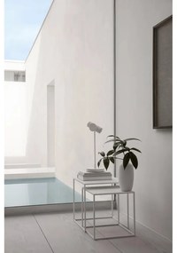 Set di 2 tavolini in metallo bianco 40x40 cm Fera - Blomus