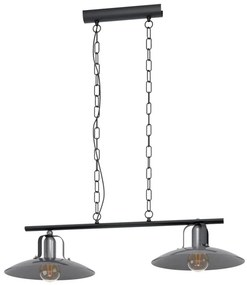 Eglo 43204 - Lampadario a sospensione con catena KENILWORTH 2xE27/28W/230V