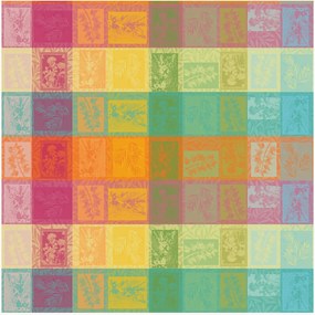 Tovaglia jacquard con rivestimento acrilico Arc En Ciel
