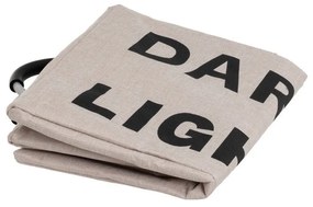 Ceste per il bucato in set grigie/beige in tessuto 2 pz – Casa Selección