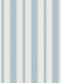 Streifentapete Cambridge Stripe von Cole & Son - Pale Blue