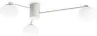 Plafoniera Moderna Hermes Metallo Bianco 3 Luci G9 28W 3000K Ip20