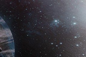 Quadro su tela – Spazio e globo terrestre